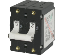 Blue Sea Systems A-Series Double-Pole Toggle Circuit Breakers