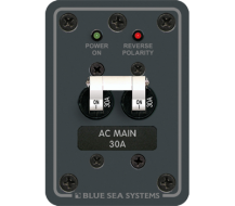 Blue Sea 8077 & 8079 - AC Main Circuit Breaker Panel