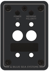 Blue Sea A-Series Double Blank Breaker Mounting Panel