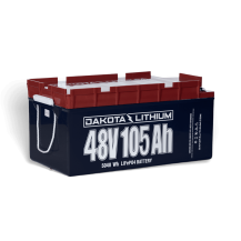  Dakota Lithium 48V 105Ah Deep Cycle LiFePO4 Battery
