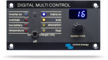 Victron Digital Multi Control 200/200A - Aluminum Face