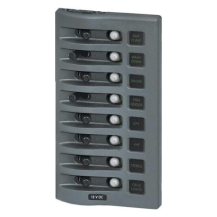 Blue Sea 4378 WeatherDeck Circuit Breaker Panel - 8 Position