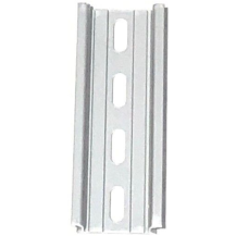 BMS Aluminum 35mm Slotted DIN Rail Section - 4"
