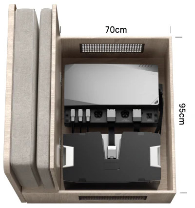 EcoFlow out of sight